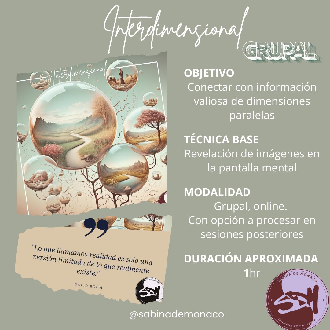 Sintonización Interdimensional grupal — ficha
