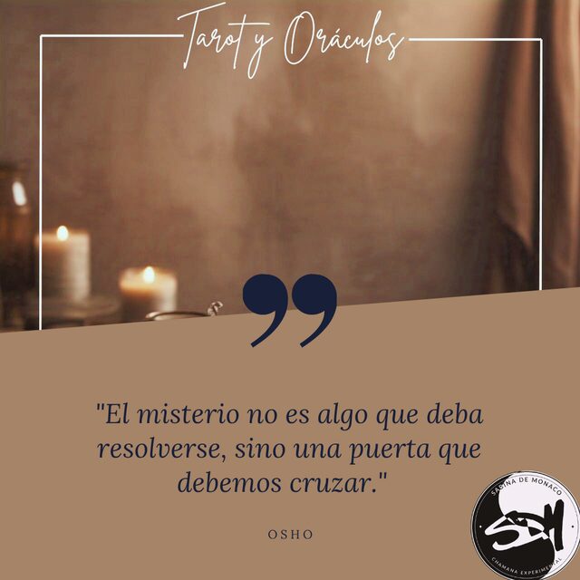 Tarot y Oráculos — frase