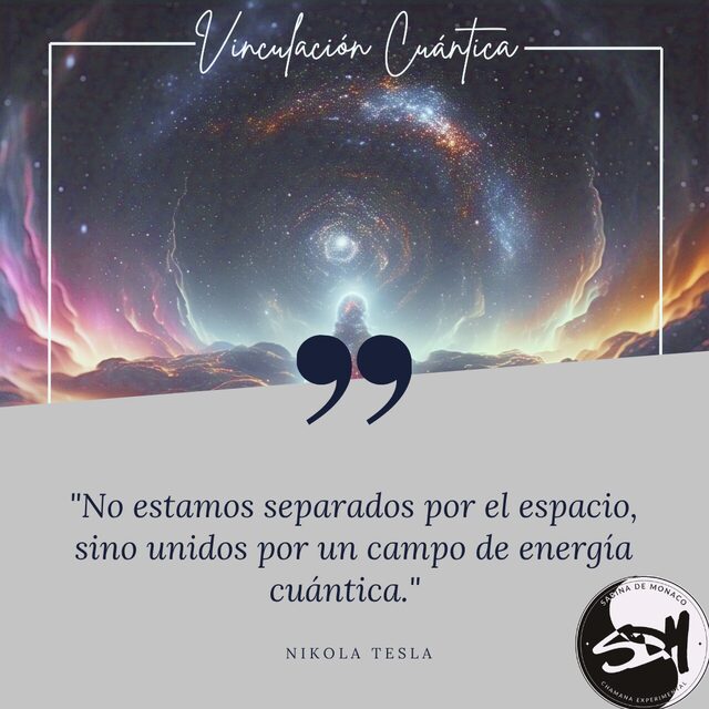 Vinculación Cuántica — frase